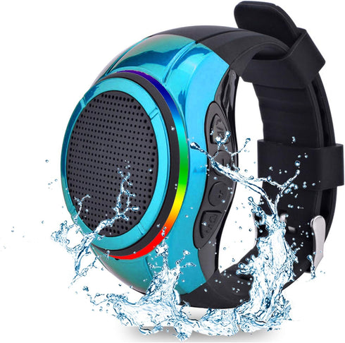 Frewico Wearable Portable Waterproof Bluetooth Speaker Watch X10 Clip Speaker MP3 Player Handsfree