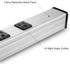 Long Heavy Duty Power Strip, 16 Outlet Metal Power Strip with 6FT Cord, 15A, 125V