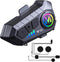 Motorcycle Bluetooth Headset Speaker, Skiing Earphone, Waterproof Bluetooth Helmet Headset with Noise Cancellation,
