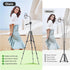 Aureday Phone Tripod, 82" Tripod for iPhone with Flexible Gooseneck, Wireless Remote and Phone Holder, Extendable Stand
