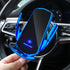 YTUEUEOY 15W Wireless Car Charger Mount Automotive Electric Induction Wireless Charger Car Auto Clamping Car Phone
