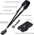 Waka Rapid Camera Neck Strap with Quick Release and Safety Tether, Adjustable Shoulder Sling Strap for Nikon Canon Sony