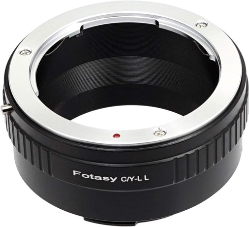 Fotasy CY Lens to L Adapter, Copper, C/Y Mount Lens L Mount, Contax