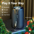 ZEALOT Portable Bluetooth Speakers, Wireless S32 Small Outdoor Speaker, Waterproof IPX5, Black