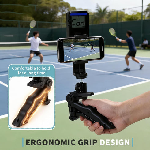 UXIETIN Portable,1 1 Tripod Mount Compatible with Pocket Radar-Lightweight and Radar Clip + Adjustable Tripod Mount