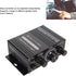 Power Amplifier, AK-160BT Bluetooth 5.0 Stereo Audio, 2 Channel Receiver 20W x 2, 12V Mini Home Power Amplifier