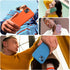 Miracase Shockproof Liquid Silicone Rubber Phone Case Cover for iPhone 13 6.1 inch, with Tempered Glass Screen