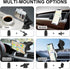 Car Phone Mount, Auto-Clamping Smart Sensor 10W Qi Fast Charging Holder for iPhone 12/12 Pro Max/Samsung S20, 4.7-6.7