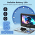 DBPOWER 11.5" 5-Hour 9" 1.8 Portable DVD Player, Built-in Rechargeable Battery, Swivel Screen, Support CD/DVD/SD
