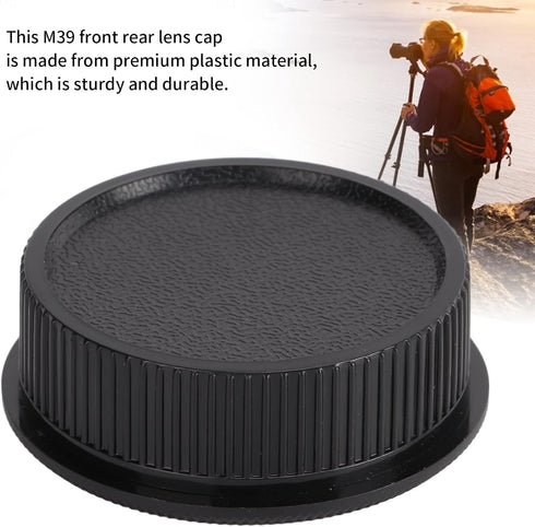YYOYY 3 Pairs Rear Lens Cover and Camera Body Front - M39 Front Rear Lens, Dust Proof and Scratch Proof