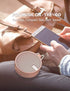 INSMY C12 IPX7 Waterproof Shower Bluetooth Speaker, Portable Small Speaker with Loud Clear Sound, Suction Cup for