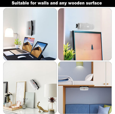TXEsign Speaker Mount Wall Mount Ceiling Mount for JBL Charge 4/Charge 5/Flip 6/Flip 5, Speaker Wall Bracket Metal Speaker Mount Holder for Speaker from 5.25 to 7.38 inches