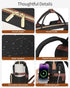 Backpack, Pack Bookbag for Women Laptop Teacher Nurse Work Computer Bags with Cup Holder & USB Charger for Travel