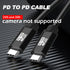 USB C to USB C Cable 25FT, 100W 4K60HZ USB3.2 GEN2x2, Fast Charging & Sync for Xreal MacBook Pro, iPad Pro, iPhone 15