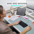 Perixx PERIBOARD-332 Wired Backlit USB Keyboard, Mini Slim Scissor Keys with Big Font, White Illuminated LED