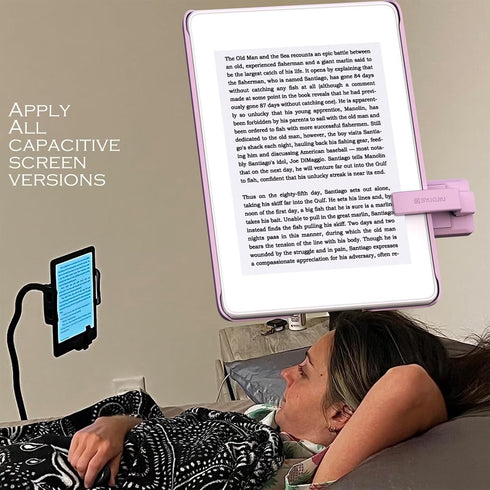 SK SYUKUYU RF Remote Control Page Turner for Kindle, iPad, Surface, iPhone, Android Tablets, Pink, SKPT01