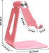 Adjustable Multi-Angle Aluminum Cell Phone Tablet Stand, Non-Slip Dock Holder Cradle Charger Station Mount, Foldable