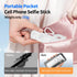 yAyusi 4 1 Magnetic Compact Mini Phone Selfie Stick, Mag-Safe in Small Portable Pocket Tripod for iPhone/Android