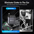 Retractable Car Charger, 66W 4 in 1 Super Fast Charge with 31.5 inch Cables and 2 USB Ports for iPhone 15/14/13/12