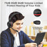 SIMOLIO Wired Kids Headphones with Boom Microphone, 3 Levels Hearing Protection for School, Gaming, Durable Headsets