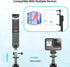 Stable Selfie Stick Tripod with Fill Light, 44 Inch Extendable Selfie Stick with Wireless Remote and Tripod Stand 360