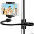 Universal Phone/Camera Holder with Flexible Gooseneck and Strong Clamp - for Mobile Photography, Vlogs, Videos, GPS,