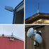 Technical Pole Mount Accessory for Outside Antenna, Stronger Structure with Double U-Bolts