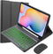 Keyboard Case with Mouse for Samsung Galaxy Tab S6 Lite 10.4 Inch 2024/2022/2020, Detachable Bluetooth Backlight