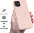 OTOFLY iPhone 12 and 12 Pro Case 6.1 inch (2020), Silky and Soft Touch Premium Liquid Silicone Rubber Full-Body