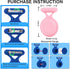 Airtag Holder for Kids, 4 Pack Waterproof Holder with 3M Adhesive Sticker, Soft Silicone Air Tag Holder for Kids,