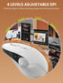 SABLUTE MAM51 3-in-1 4000 8 2.4Ghz/Bluetooth Ergonomic Mouse Wireless with Quick-Switch Scroll Wheel, Vertical Mouse