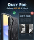 FNTCASE Military Grade Drop Proof Case for Samsung Galaxy A15-5G, Heavy Duty Rugged Full Body Shockproof Cover - 6.5