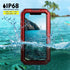 Beasyjoy Waterproof Metal Case for iPhone 11, Heavy Duty Built-in Screen Full Body Protective Shockproof Dustproof