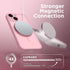 CAPRARO iPhone 14 Case, Peach Pink - Shockproof, Slim, Translucent Matte, 14FT Drop Protection, Full Camera Protection,