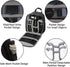 Camera Backpack for DSLR/SLR, Professional Photography Bag for Canon Nikon Sony Digital Lens, Grey