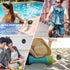 Shower Radio Speaker with Bluetooth 5.0, AGPTEK Waterproof FM, Suction Cup, 12H Playback, Handsfree Calling, Black