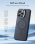 ESR 16 16 for iPhone Pro Max Case, Silicone Case with Stand, Compatible with MagSafe, Built-in Camera Stash Stand