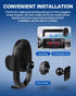Autorder Car Phone Holder for 2022-2024 Mercedes Benz C-Class/2023 2024 GLC Accessories, Hands-Free 360 Degree Rotation