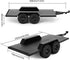 1/18 TRX4M INJORA Utility Trailer with Hitch for RC Crawler Car Upgrade
