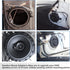 RED WOLF Car Door Speaker Adapter Spacer Ring, Compatible with Nissan Frontier, KIA K2, 6.5"