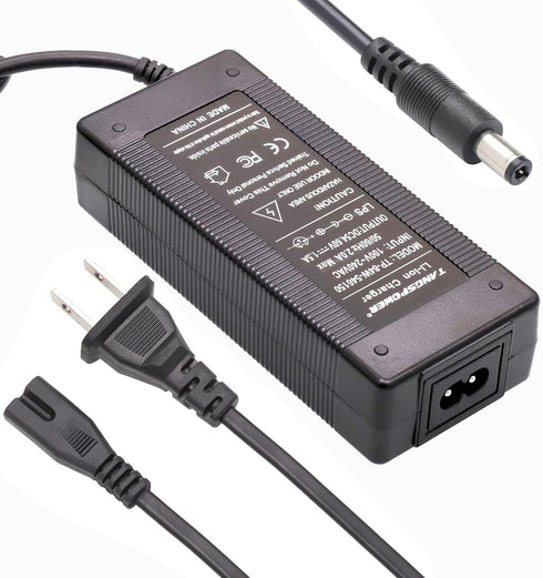 TANGSPOWER 48v Battery Charger 54.6V 48Volt Power Supply Adapter Charger for JetsonHaze 48V