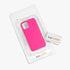 kwmobile Case for Apple iPhone 12 mini, TPU Silicone Phone Cover with Soft Finish in Neon Pink