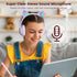 Kid Headphones for School, Wireless Bluetooth Headphones with Microphone, Violet