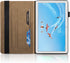 Case for Samsung Galaxy Tab S8 2022/S7 2020 11 Inch PU Leather Folio Stand Cover with Pencil Holder, Brown