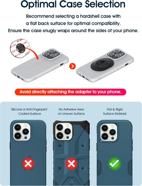 sincetop Series Q Quad Bike/Motorcycle Phone Mount, Quick Lock & Release, Aluminum Alloy Holder