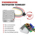 Nilight 48V 36V to 12V Voltage Converter, 120W 10A Waterproof DC to DC Reducer for Golf Cart Scooters