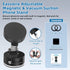 Easvorix 17 Vacuum Magnetic Phone Holder with Metal Ring Compatible with iPhone All Phone, Portable Universal