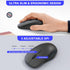 Tioleje 22 3 2.4GHz Set Wireless Mouse and Number Pad Combo - Key USB Keypad and Adjustable DPI Silent Mouse, Ultra