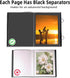 ZFCLXX 18"x24" 500-Pieces Large Art Portfolio Heavy Duty Binder with Plastic Sleeves, Portfolio Folder with Protectors