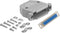 CompuCablePlusUSA.com DB25 Connector Female Solder Cup - Unshielded Plastic Hood DIY Kit for Assembling